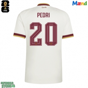 Spanien Pedri Gonzalez #20 Replika Udebanetrøje VM 2026 Kortærmet